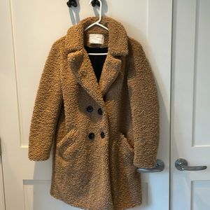 Zara teddy bear jacket size S